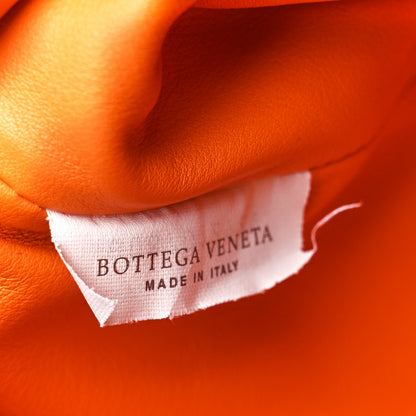 Bottega Veneta Smooth Butter Calf The Pouch Oversized Clutch Burnt Orange 8 of 11