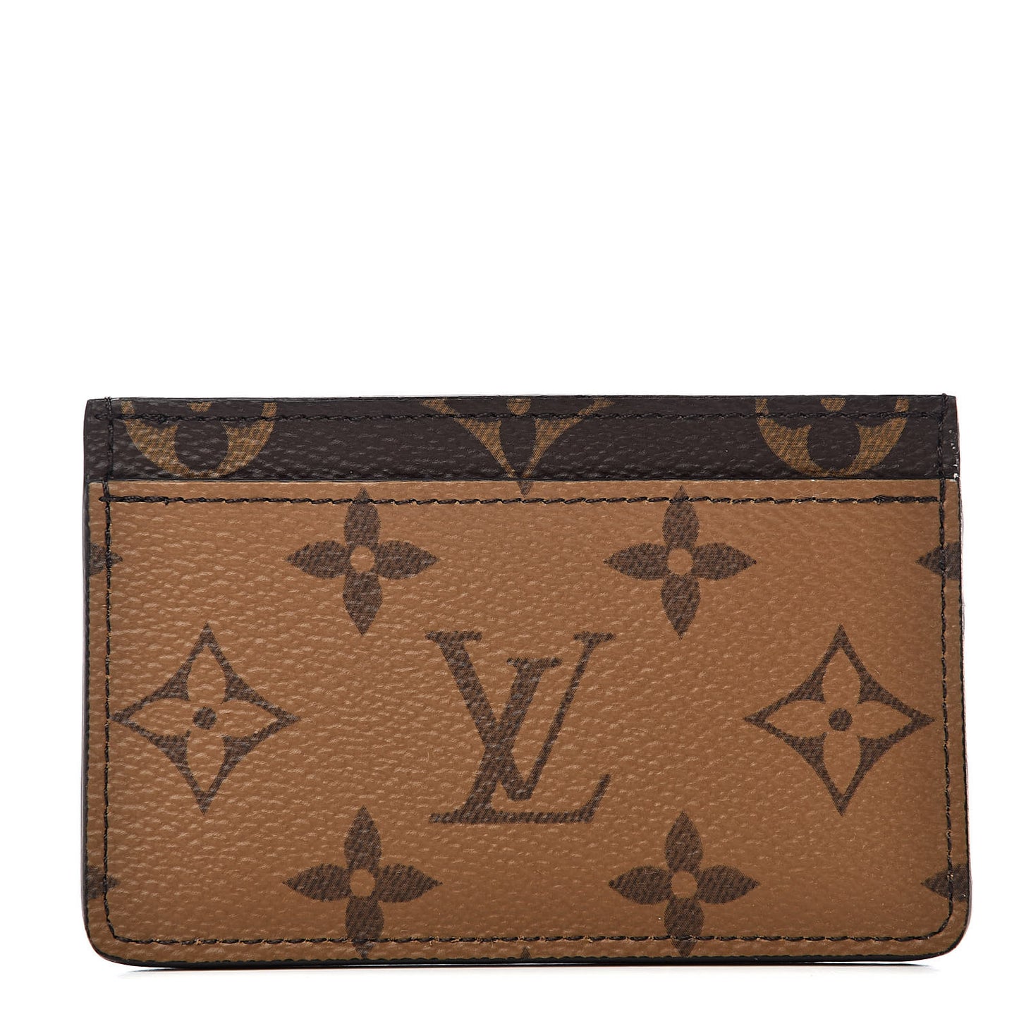 Reverse Monogram Card Holder