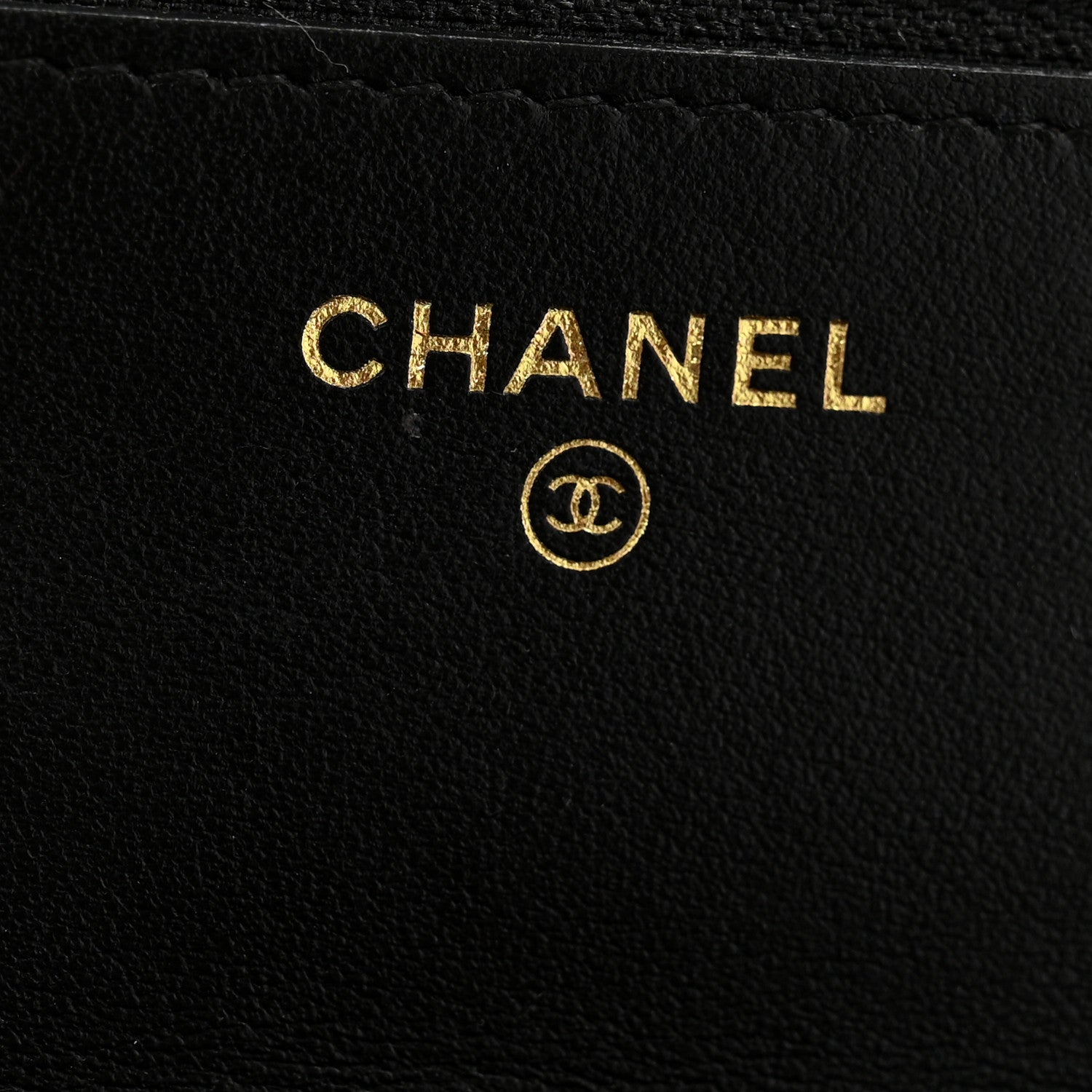 Chanel Fabric Printed Chanel 19 Wallet On Chain WOC Black Multicolor 6 of 15