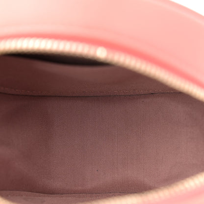 Chanel Lambskin Quilted Chanel 19 Round Clutch With Chain Pink 5 of 12
