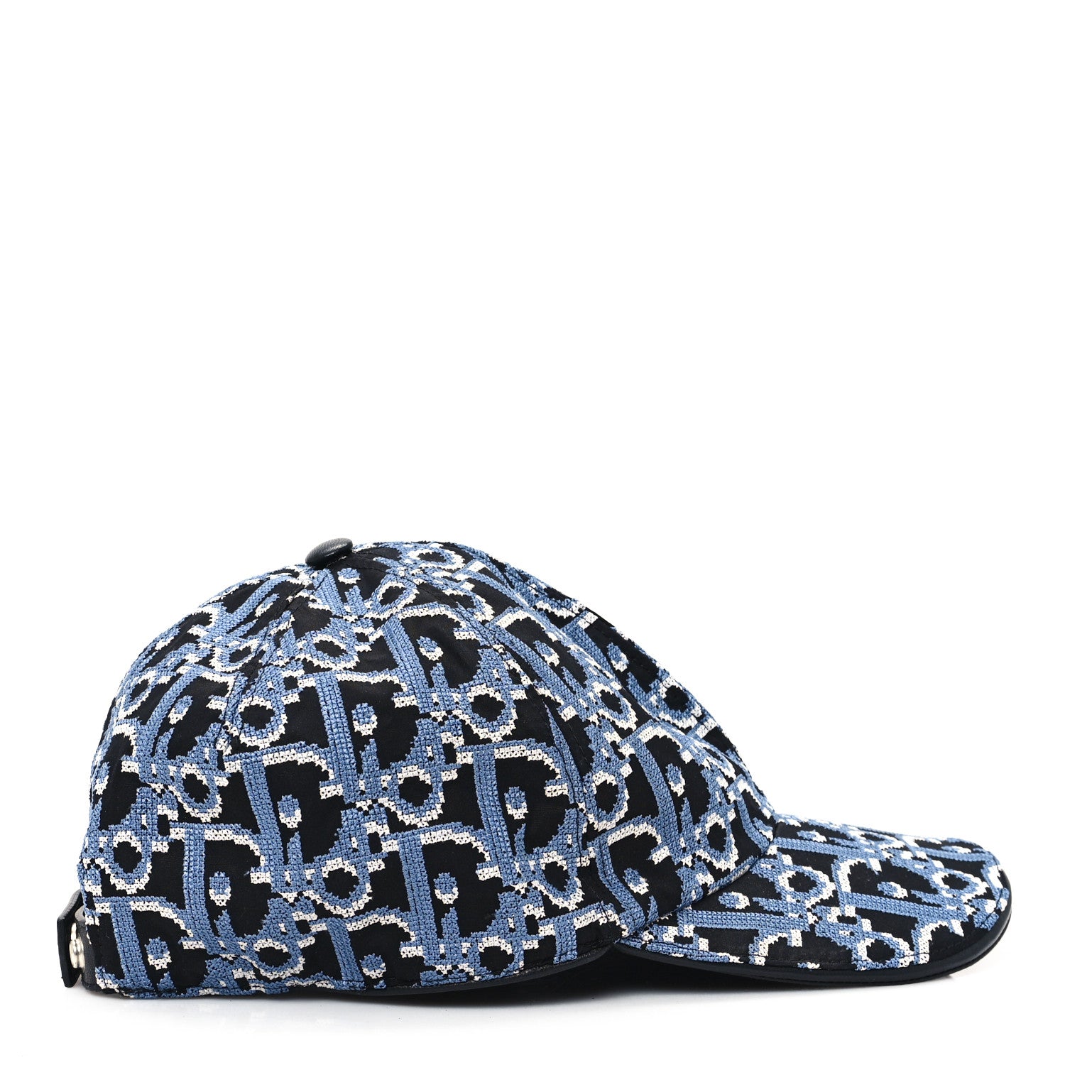 Dior キャップ Christian Dior Cotton Oblique Jacquard Baseball Cap M Blue 1635998