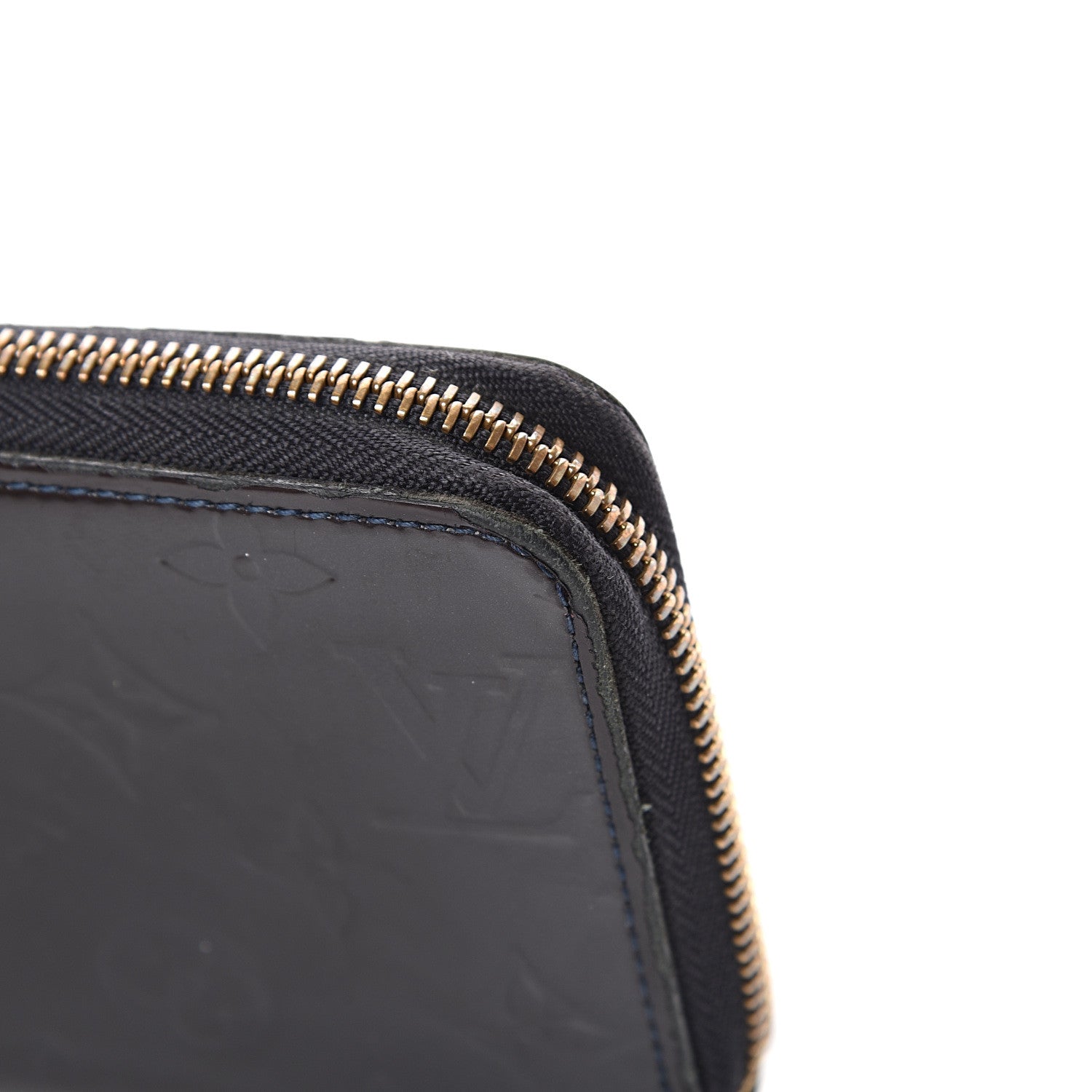 Louis Vuitton Vernis Zippy Wallet Blue Infini 12 of 16