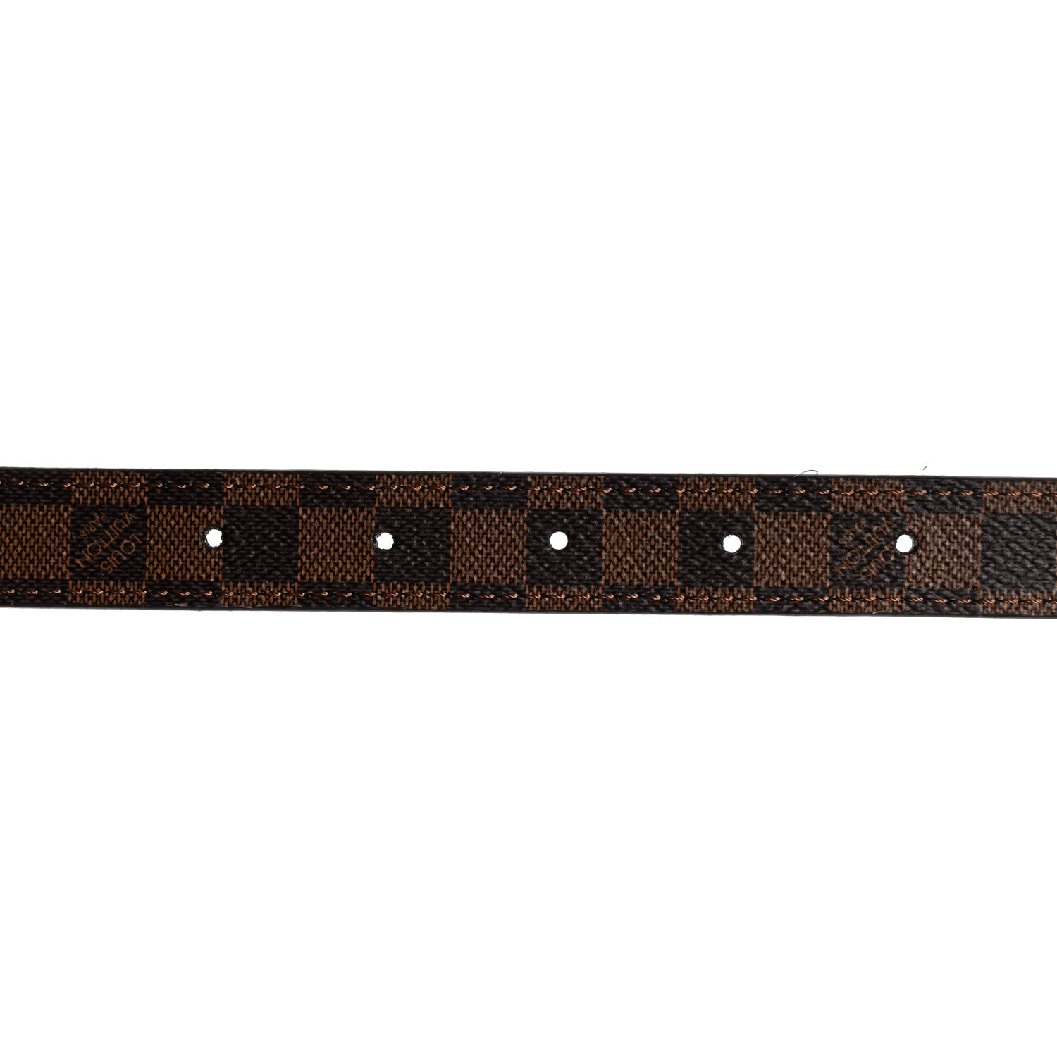 Louis Vuitton Mini Damier Ebene 25mm LV Initiales Belt 75 30 4 of 8
