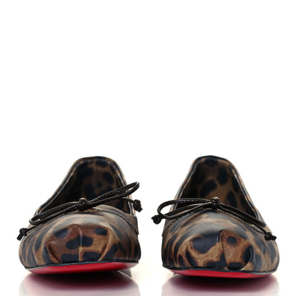 Christian Louboutin Veau Velours Mamadrague Flats 39 Leo 3 of 10