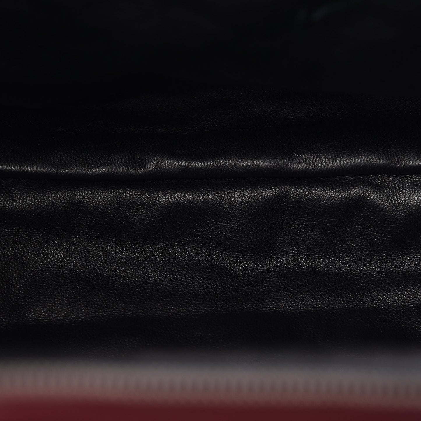 Lambskin Coco Cocoon Bowler Burgundy