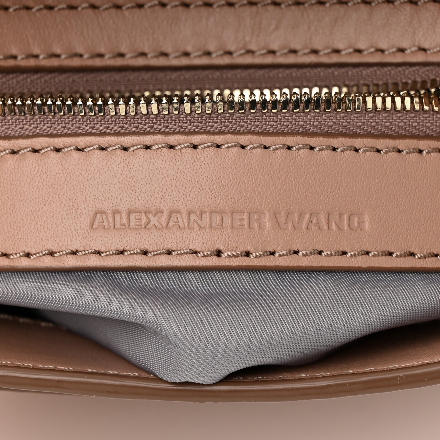 Calfskin Small Lia Sling Blush Gold Hardware