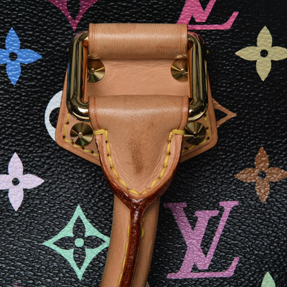 Louis Vuitton Monogram Multicolor Alma Black 12 of 14