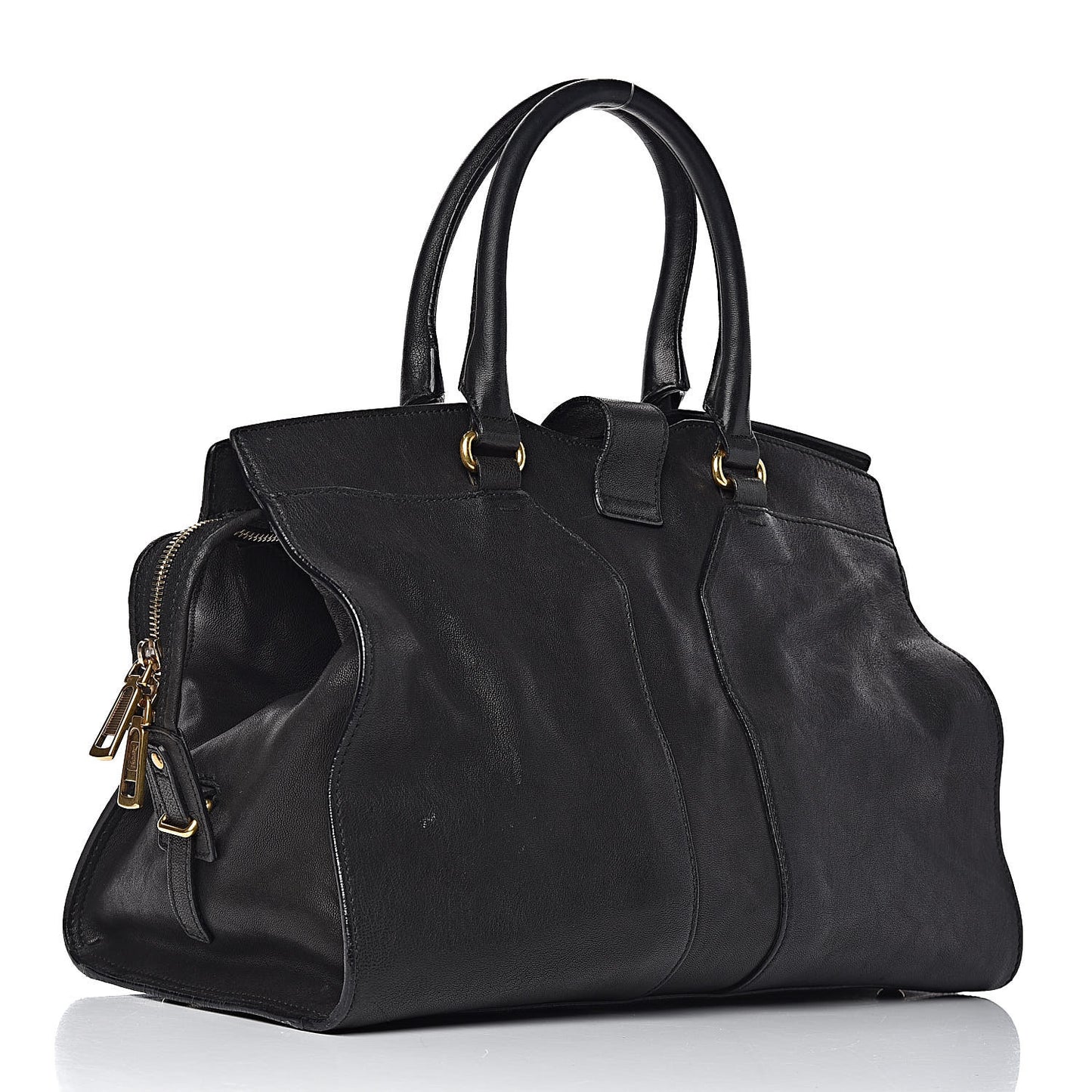 Sheepskin Medium Cabas ChYc Black