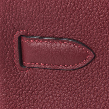 Hermes Togo Birkin 30 Rouge H 12 of 31