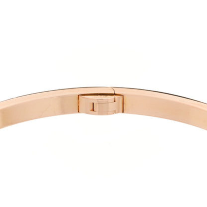 Cartier 18K Pink Gold Small LOVE Bracelet 19 5 of 6