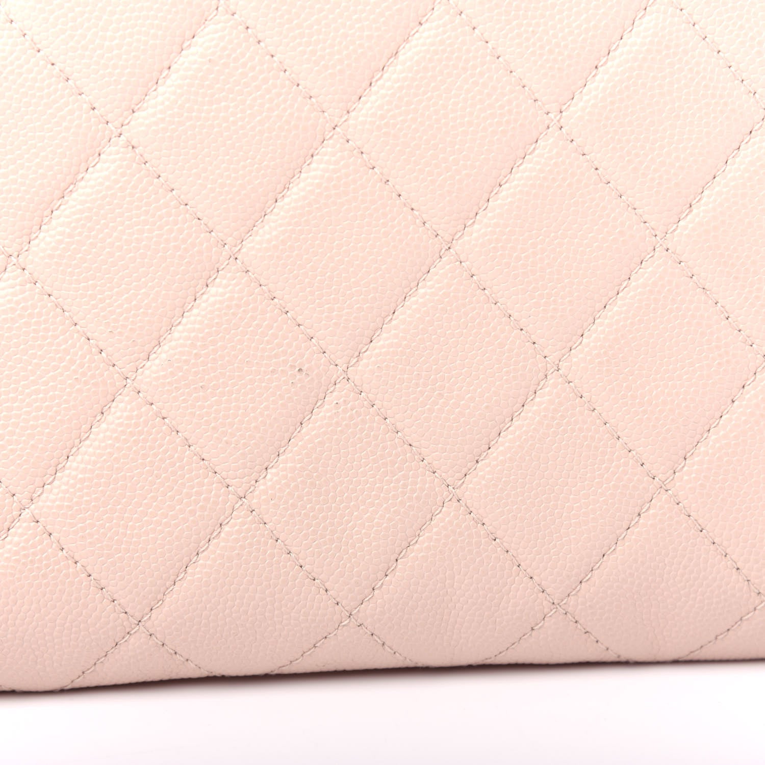 Chanel Caviar Quilted Large Golden Class Pouch Light Pink 8 of 8