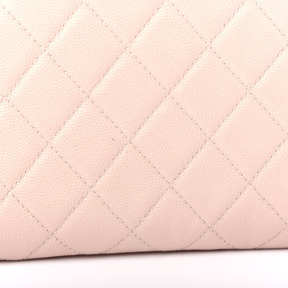 Chanel Caviar Quilted Large Golden Class Pouch Light Pink 8 of 8