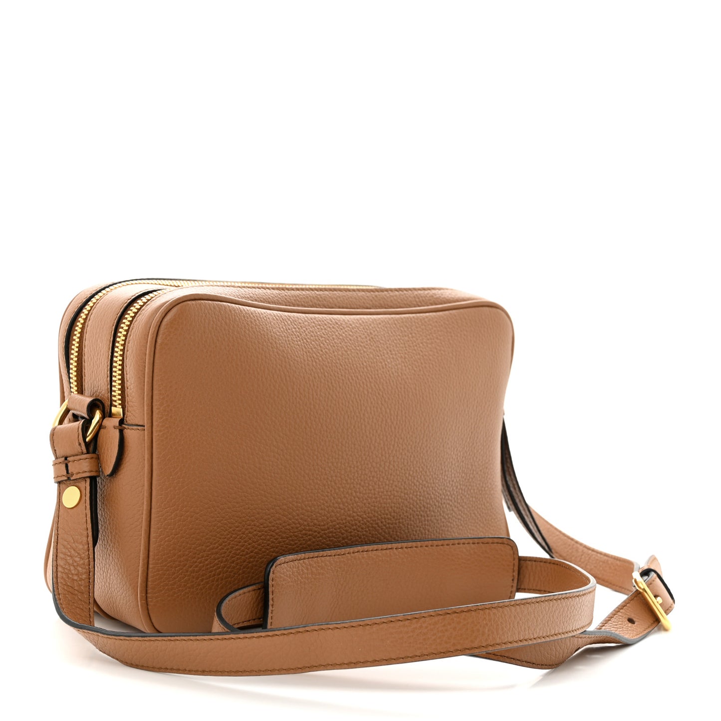 Vitello Phenix Camera Bag Cannella