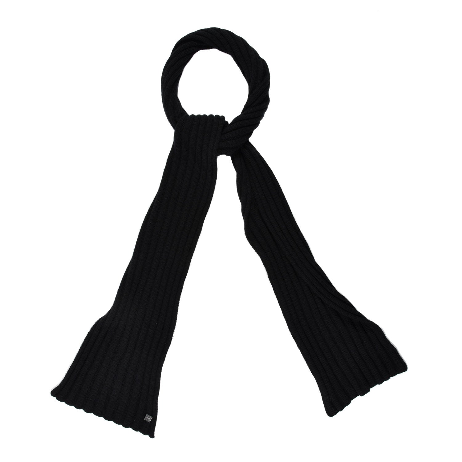 Chanel Cashmere CC Scarf Black 1 of 3