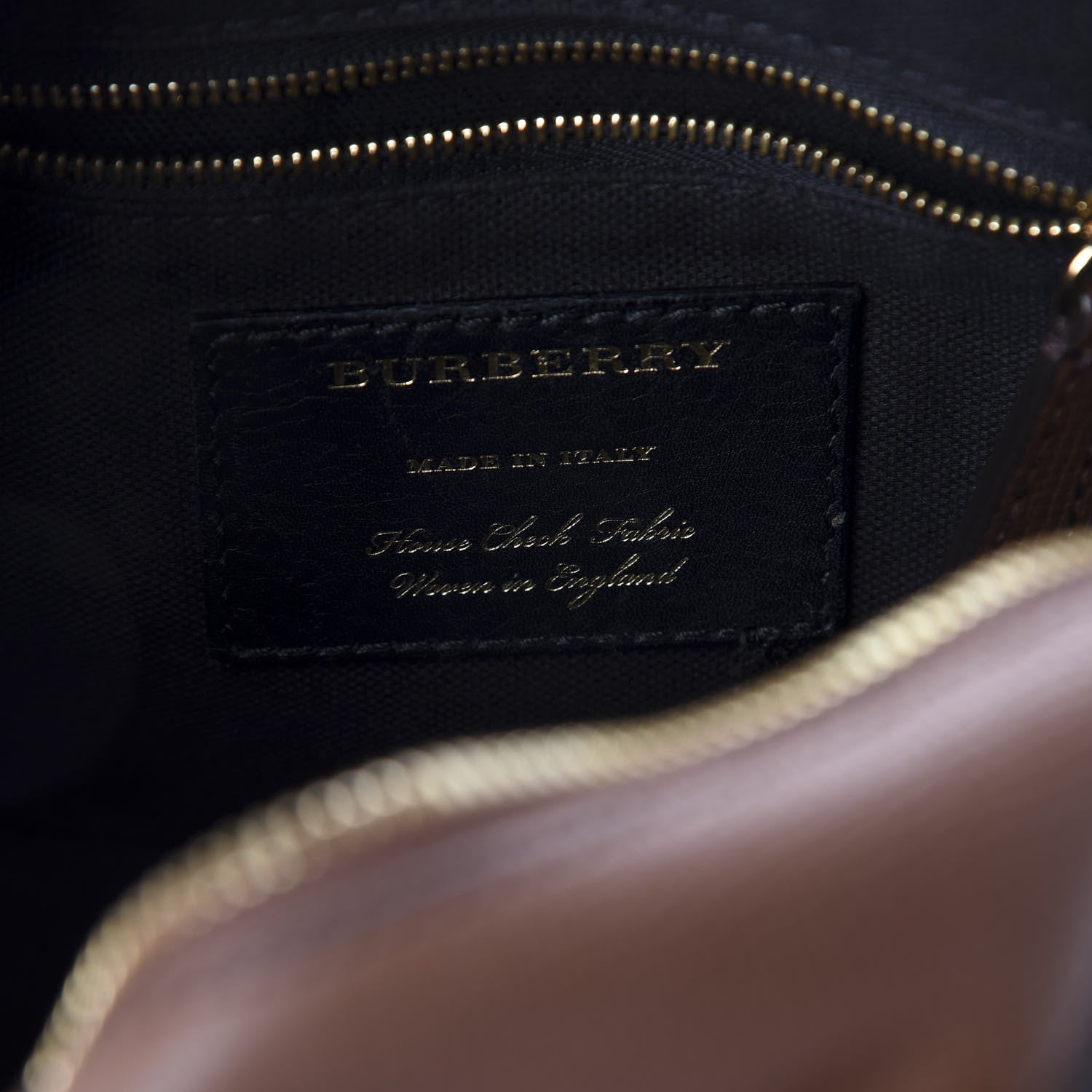 Burberry House Check Derby Calfskin Small Alchester Bowling Bag Tan 7 of 10