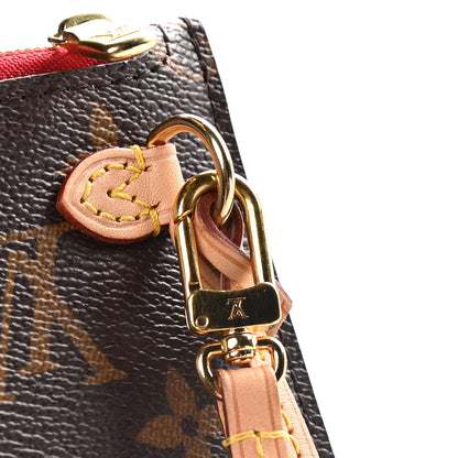 Louis Vuitton Monogram Neverfull MM GM Pochette Cherry 10 of 13