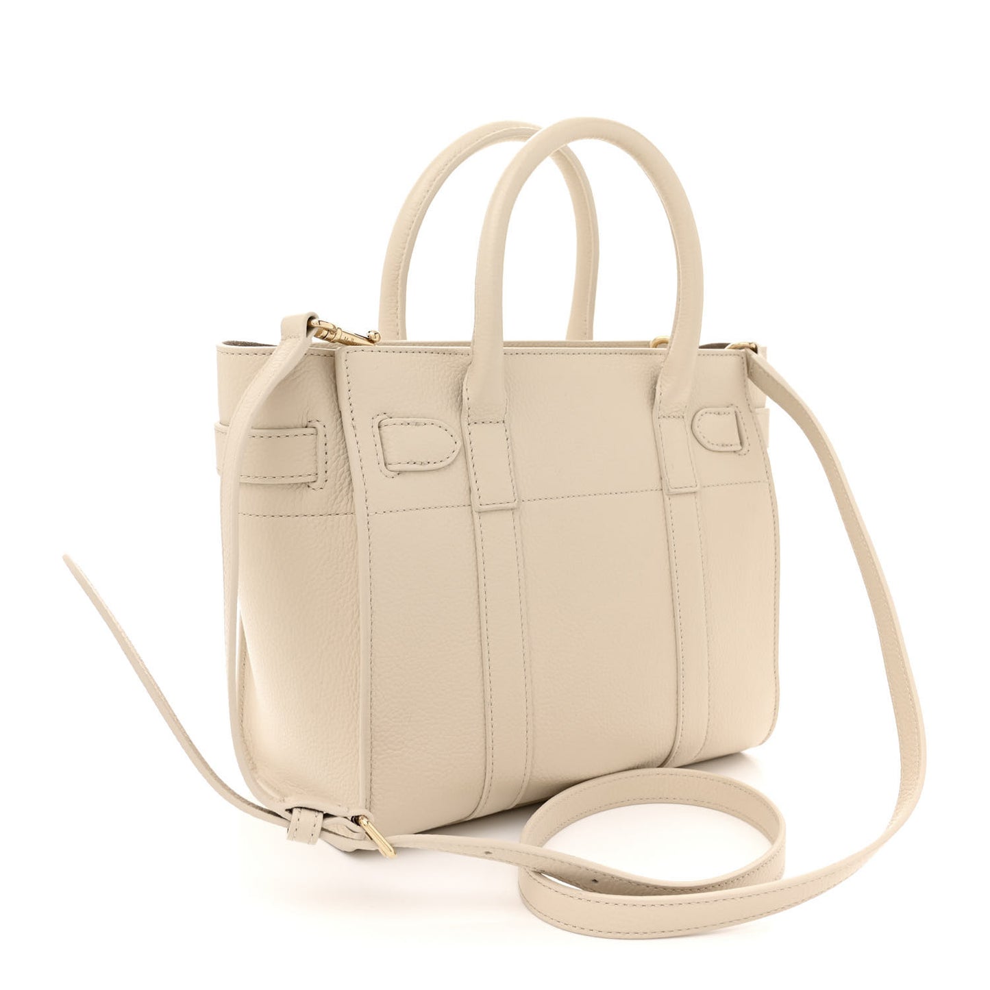 Small Classic Grain Mini Zipped Bayswater Chalk