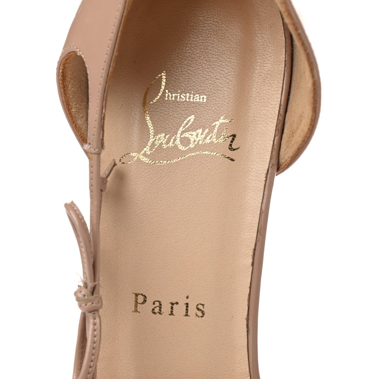 Patent D'Orsay Delico 100 Pumps 39.5 Nude
