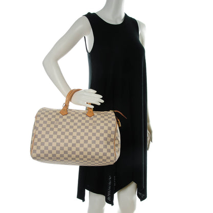 Louis Vuitton Damier Azur Speedy 35 2 of 9