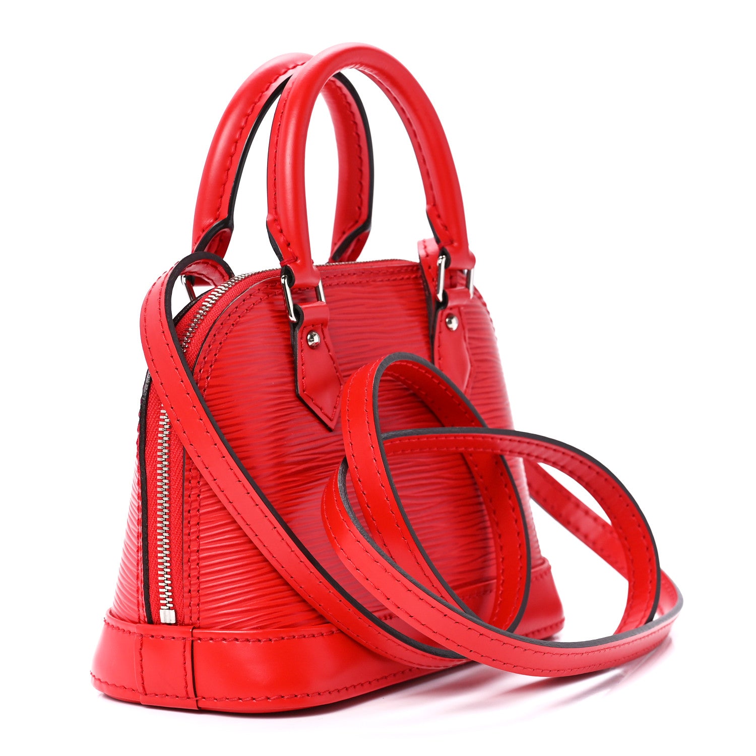 Louis Vuitton Epi Alma Nano Carmine 3 of 12