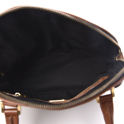 Fendi Nappa Canvas Top Handle Bag Brown 5 of 13