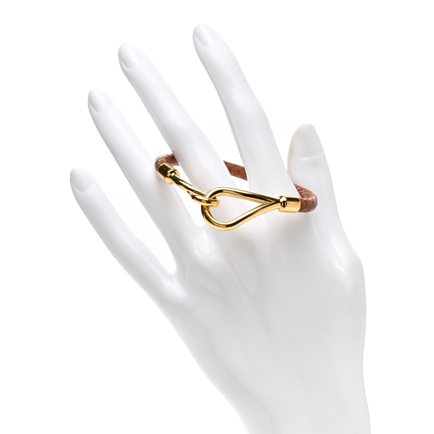 Hermes Swift Jumbo Hook Bracelet Gold 2 of 4