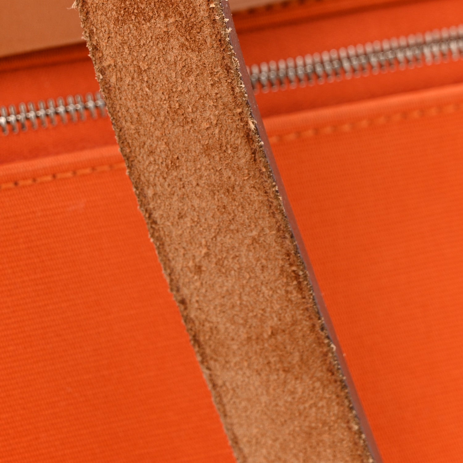 Hermes Vache Hunter Toile Herbag Zip 31 PM Orange 17 of 17