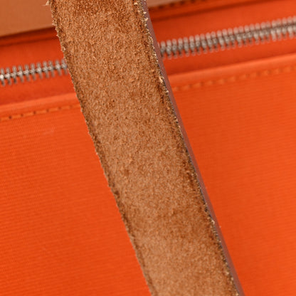 Hermes Vache Hunter Toile Herbag Zip 31 PM Orange 17 of 17