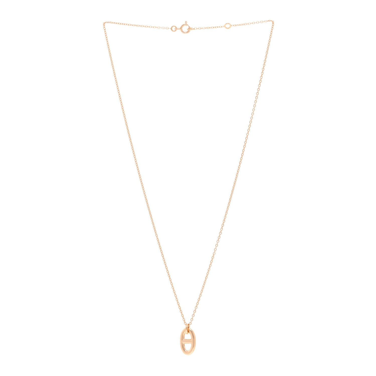Hermes 18K Rose Gold PM Farandole Pendant Necklace 3 of 5