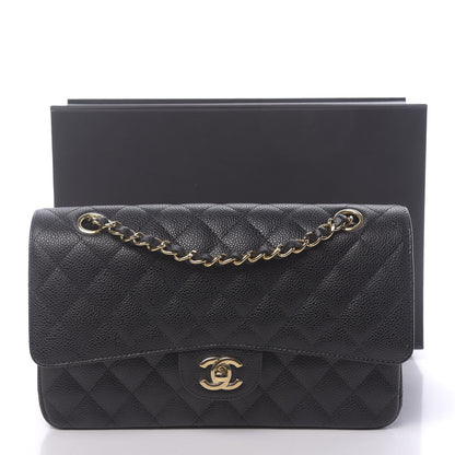 Chanel Caviar Quilted Medium Double Flap Black 11 of 11