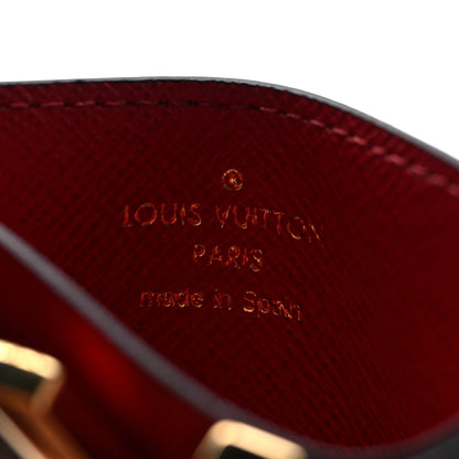 Louis Vuitton Calfskin Monogram Kimono Tote Card Holder Cherry 6 of 7