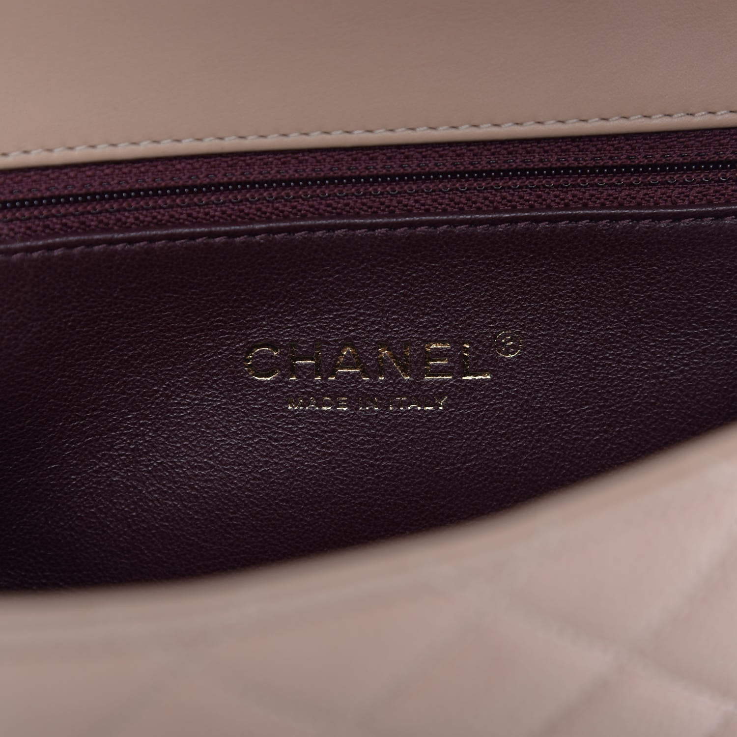 Chanel Caviar Quilted Small CC Filigree Flap Beige Black 8 of 9