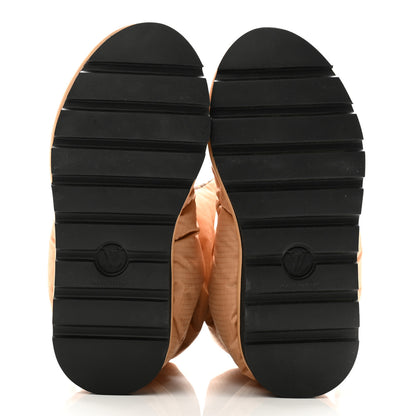 Louis Vuitton Nylon Monogram Pillow Comfort Ankle Boot 38 Beige 5 of 7