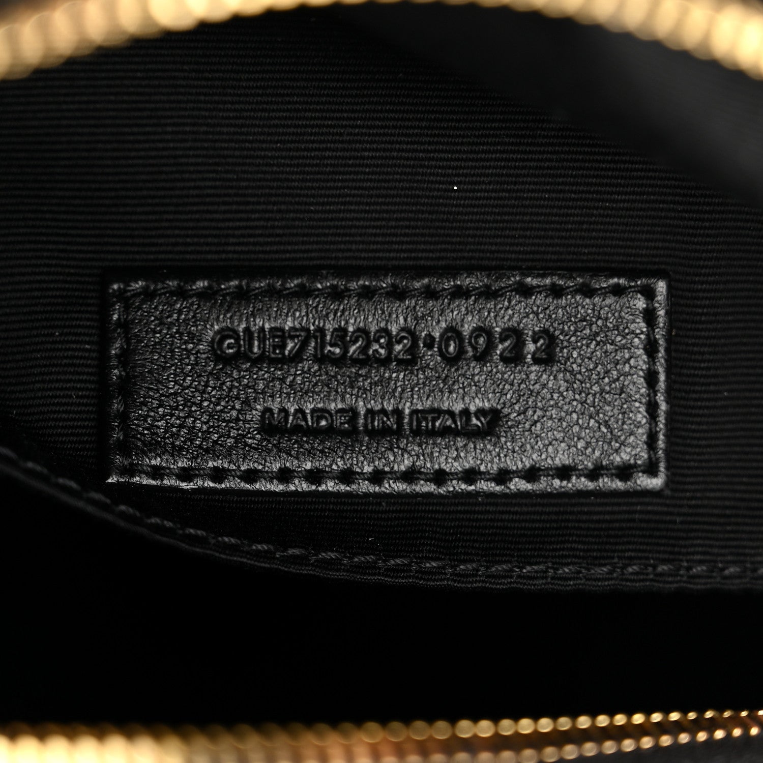 Saint Laurent Calfskin Matelasse Monogram Lou Camera Bag Black 7 of 11