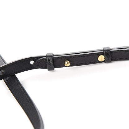 Louis Vuitton Calfskin Palm Springs Backpack Mini Straps Black 3 of 4