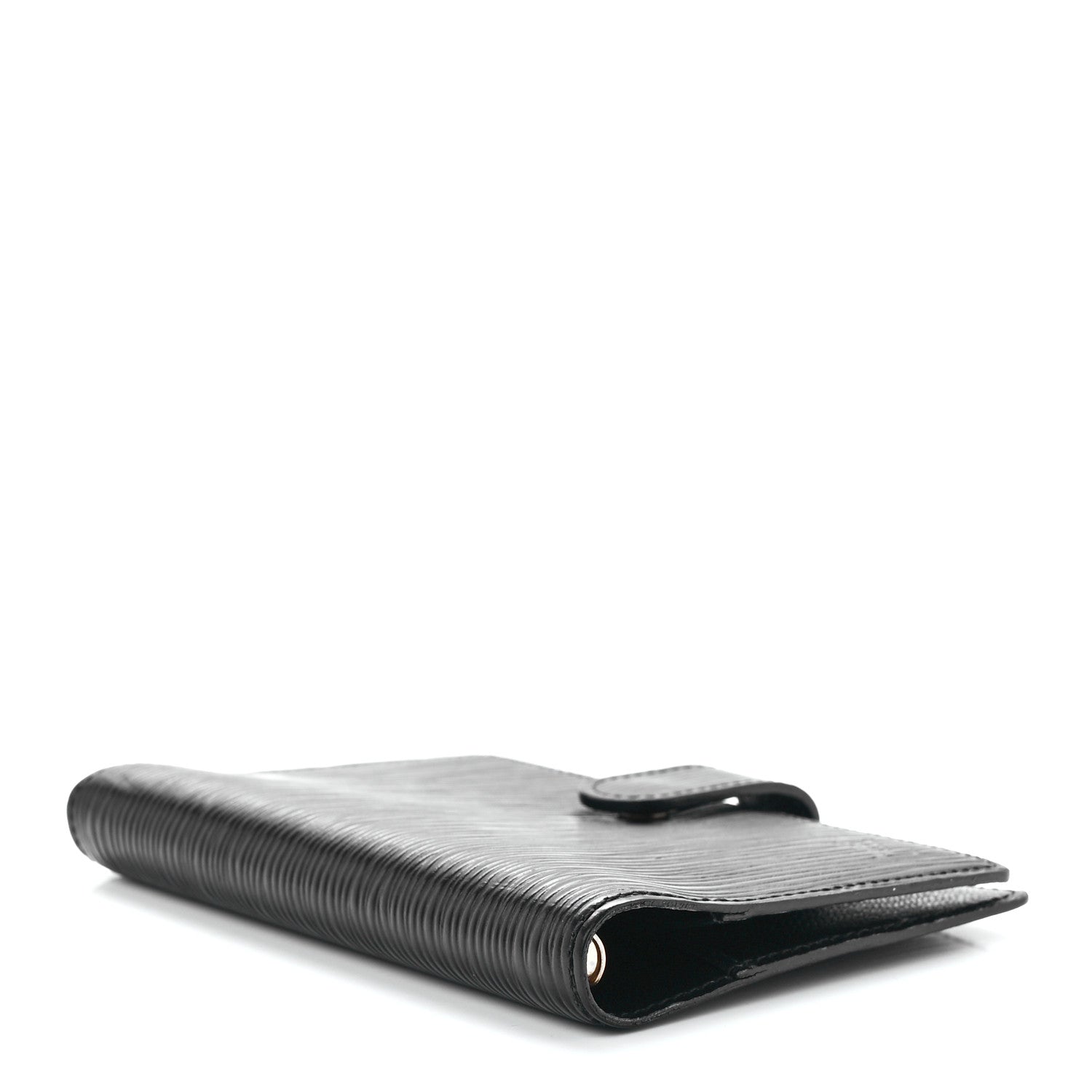 Louis Vuitton Epi Small Ring Agenda Cover Black 4 of 12