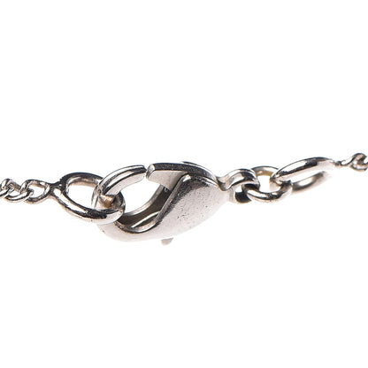 Chanel Crystal Timeless CC Necklace Silver 5 of 6