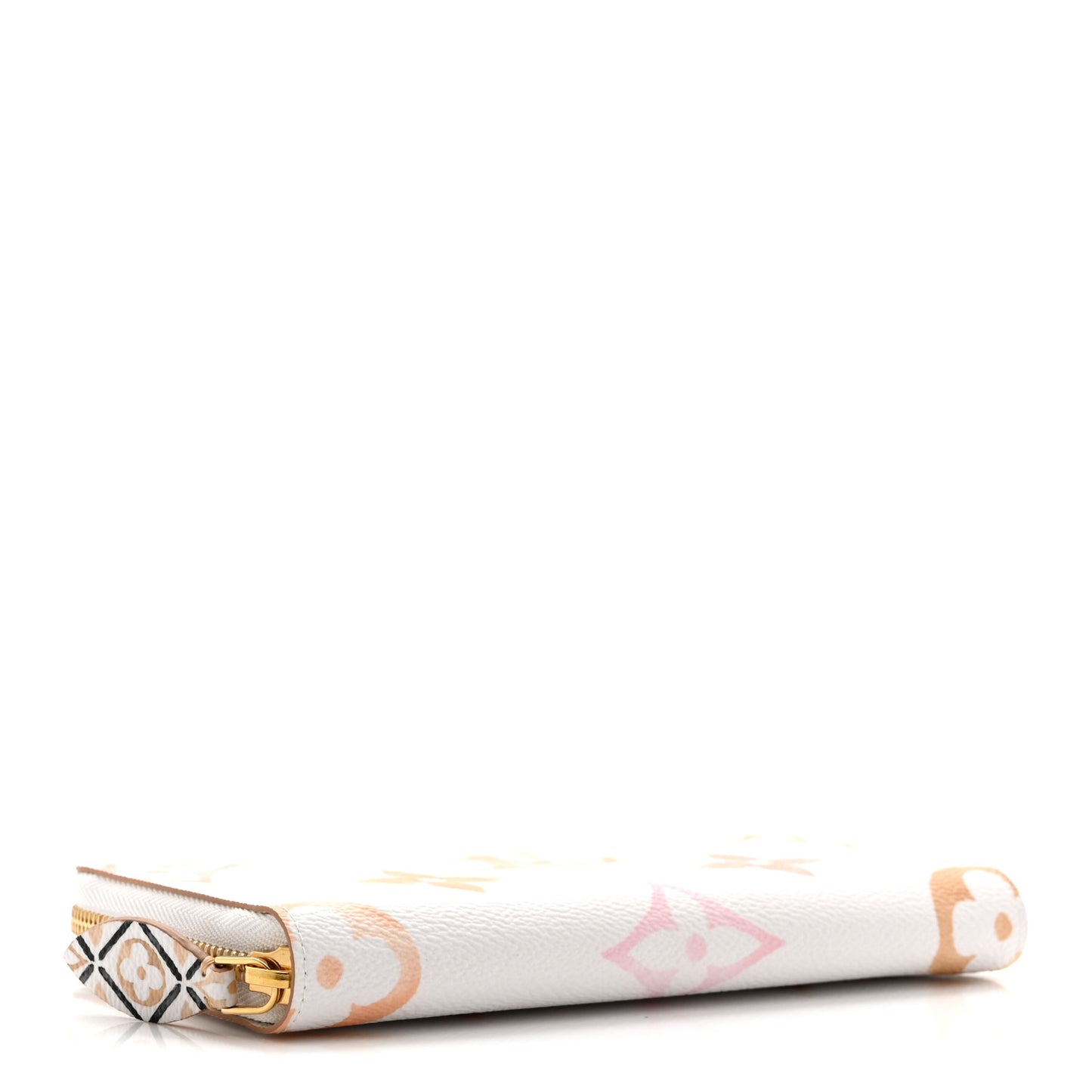 Monogram Giant By The Pool Zippy Wallet Resort Beige