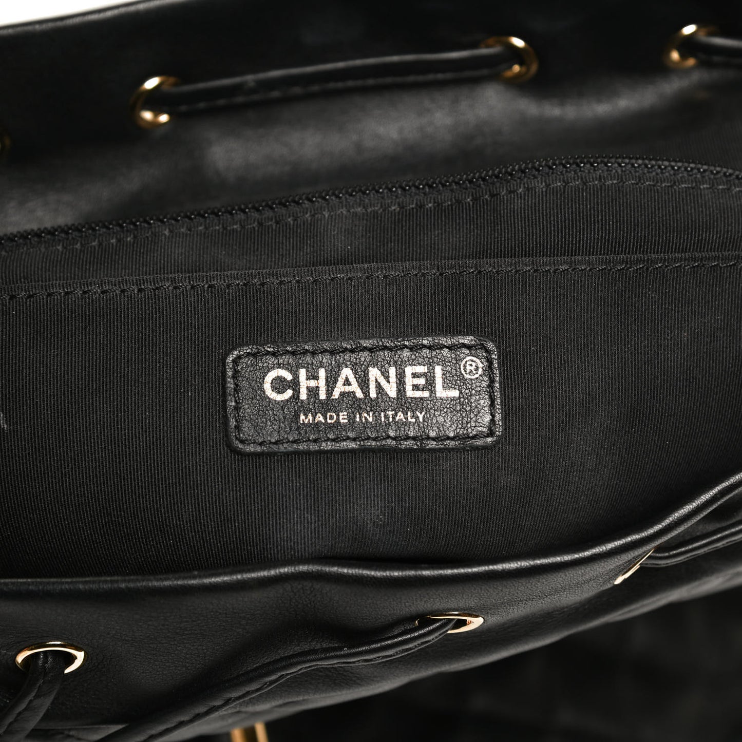 Lambskin Quilted Large Urban Spirit Backpack Black