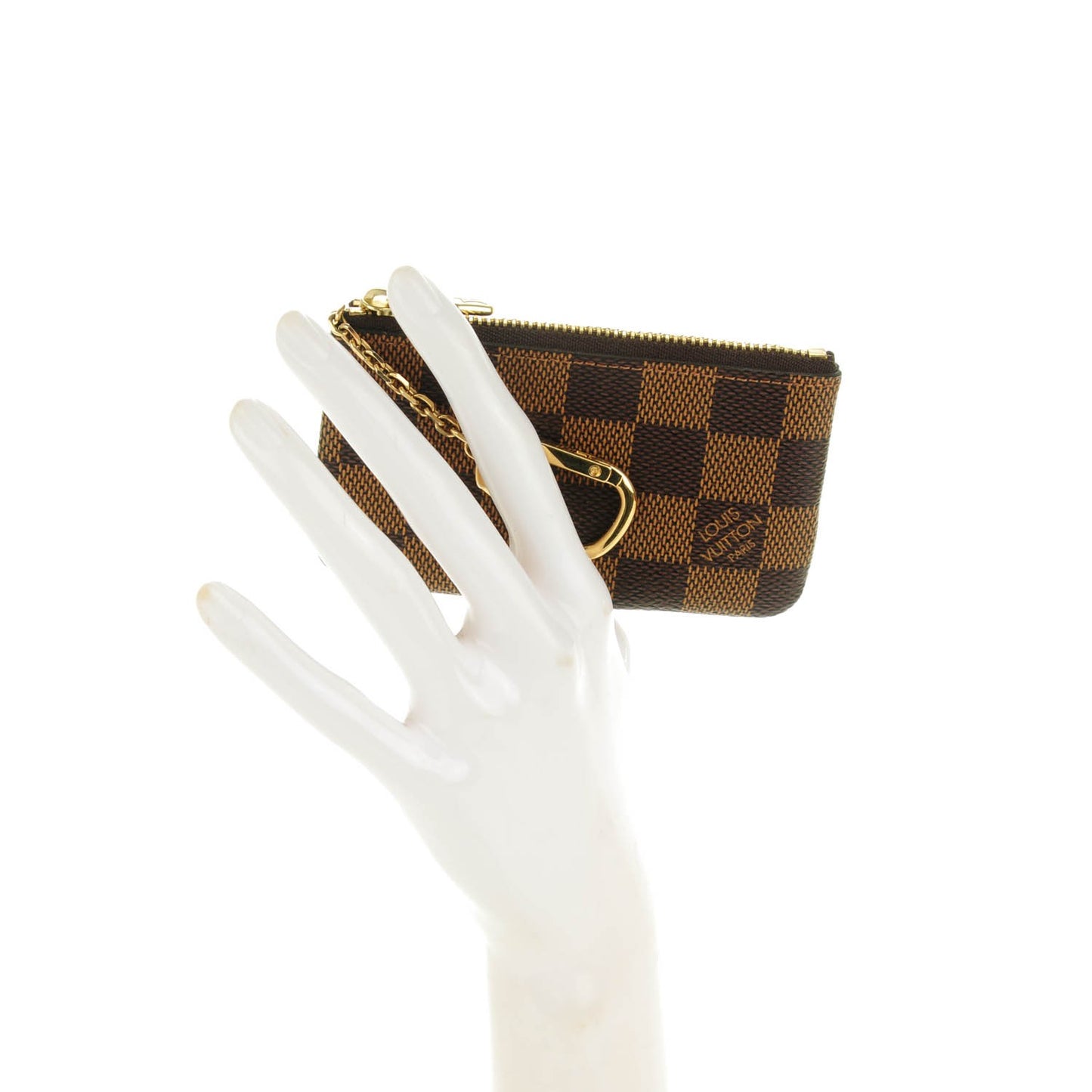 Damier Ebene Key Pouch