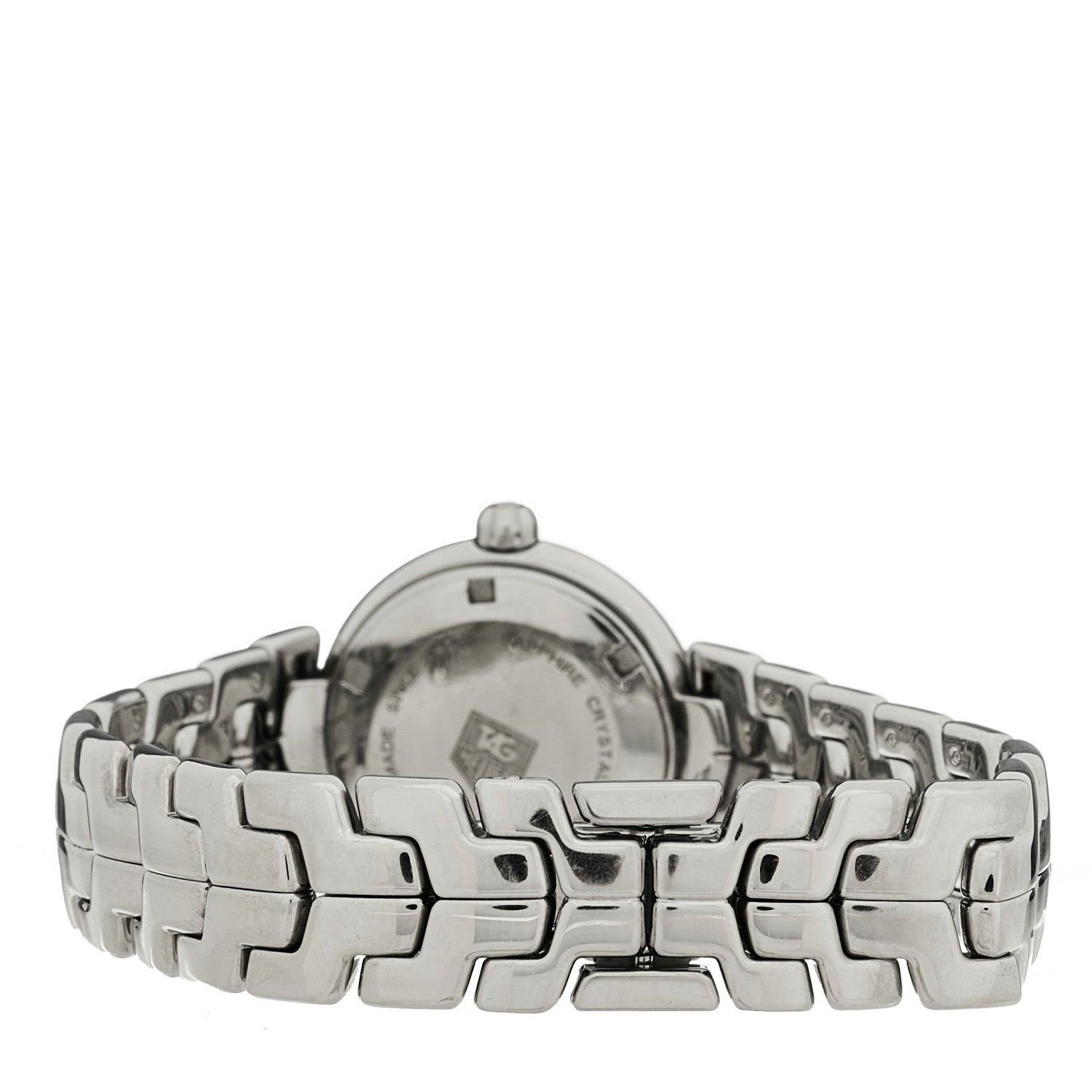 Tag Heuer Stainless Steel Diamond 29mm Link Lady Quartz Watch Silver WAT1411 3 of 4