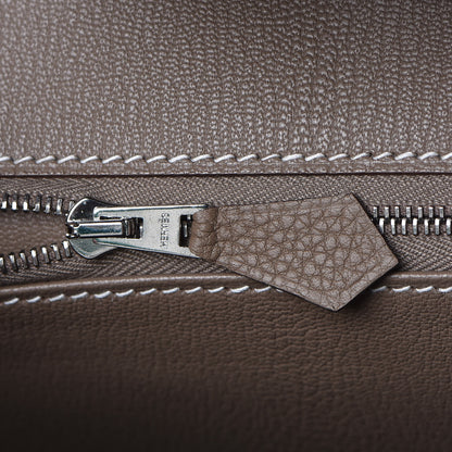 Hermes Togo Birkin 30 Etoupe 12 of 33