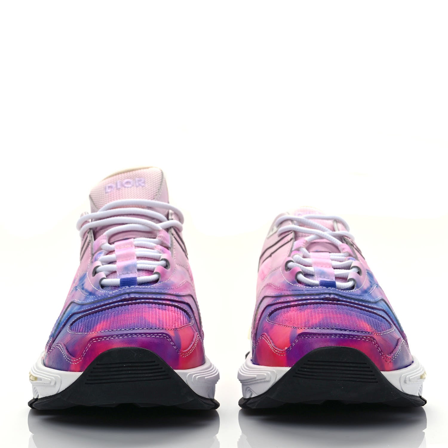 Christian Dior Calfskin Mens CD1 Sneakers 41.5 Multicolor 2 of 11