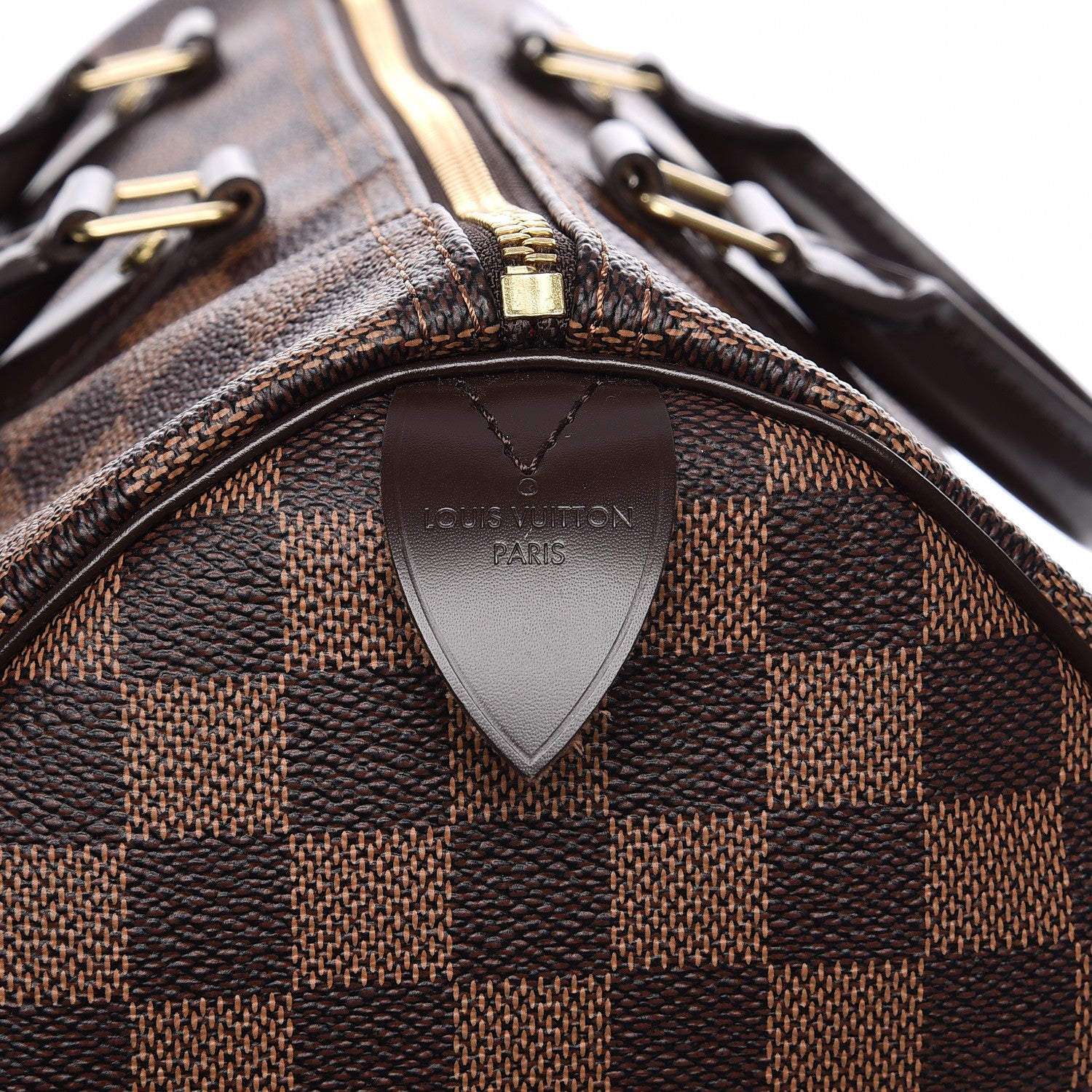 Louis Vuitton Damier Ebene Speedy 35 8 of 11