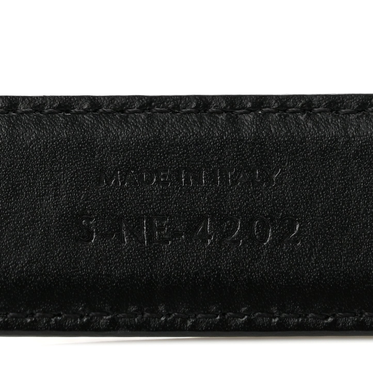 Box Calfskin Medium 25mm Triomphe Belt 80 32 Black
