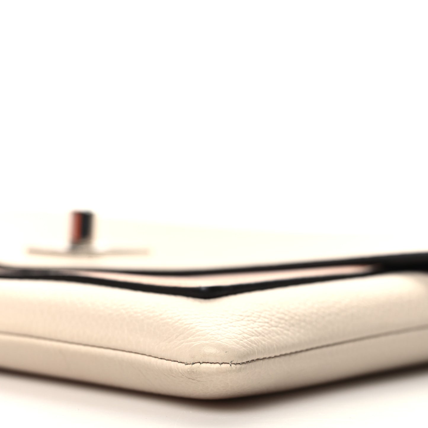 Soft Calfskin My Lockme Pochette Rose Silk Quartz