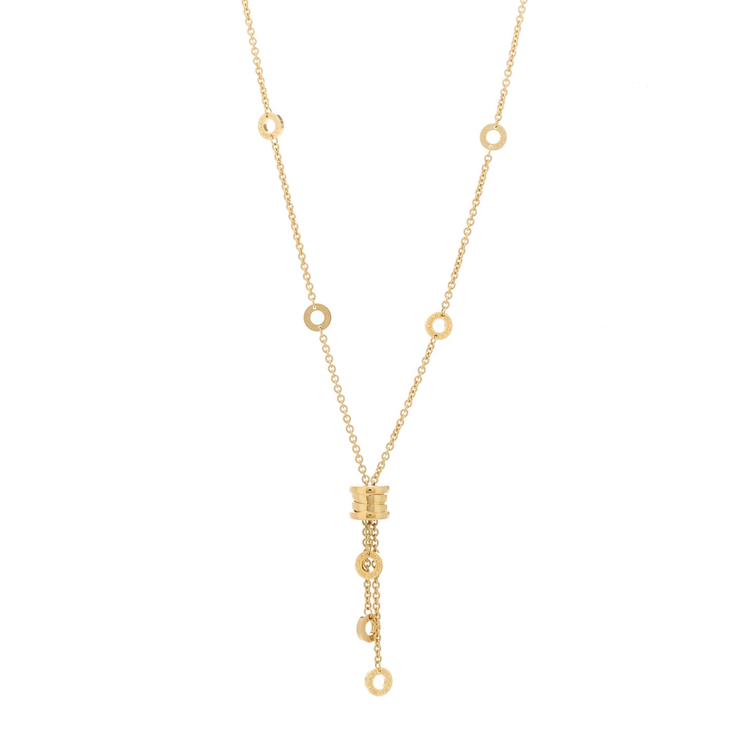 18K Yellow Gold B.Zero1 Lavalier Necklace