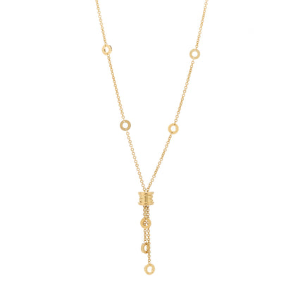 Bulgari 18K Yellow Gold B.Zero1 Lavalier Necklace 1 of 9