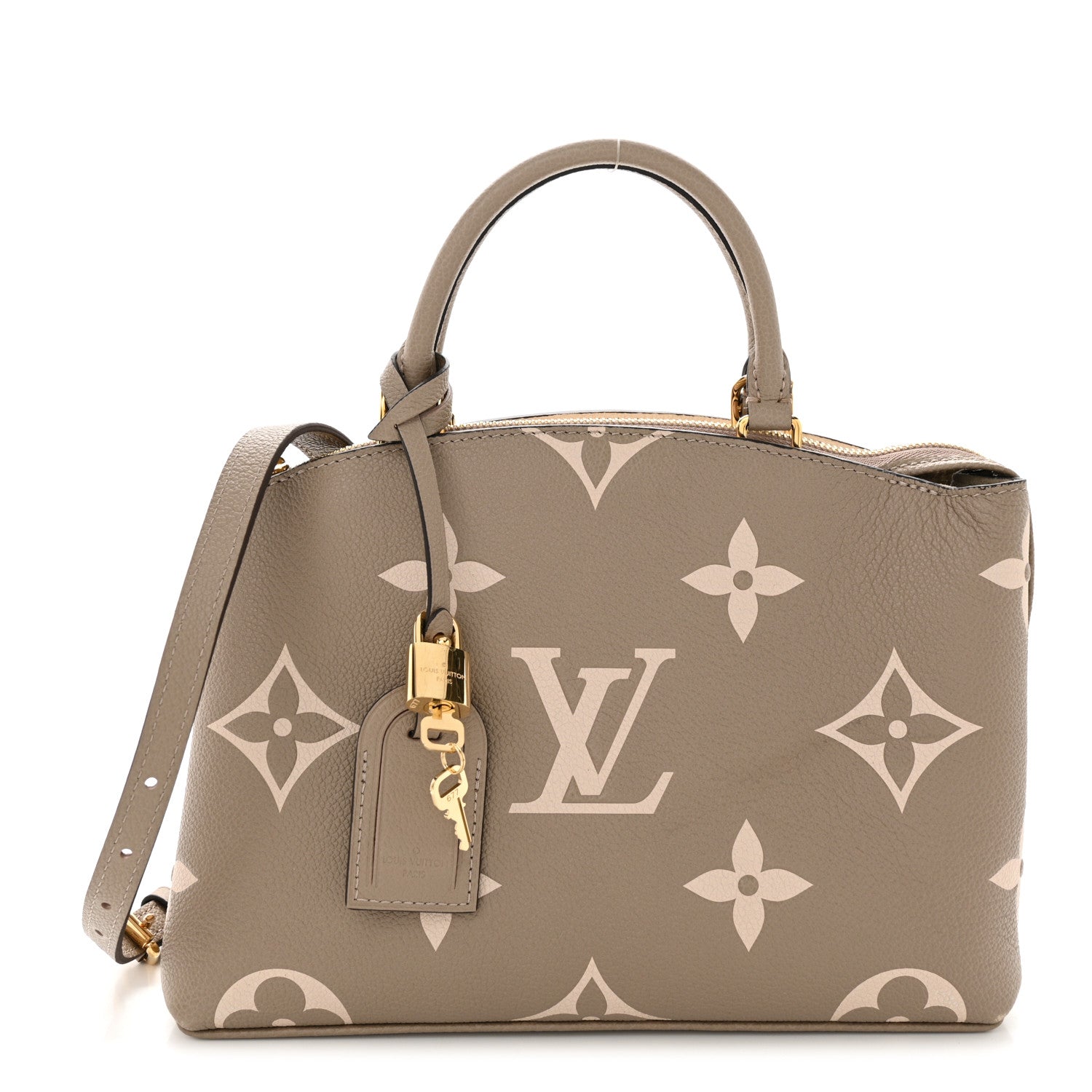 Louis Vuitton Empreinte Monogram Giant Petit Palais Tourterelle Creme 1 of 10