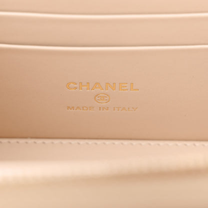 Chanel Caviar Quilted Top Handle Pocket Vanity Case Beige 6 of 10